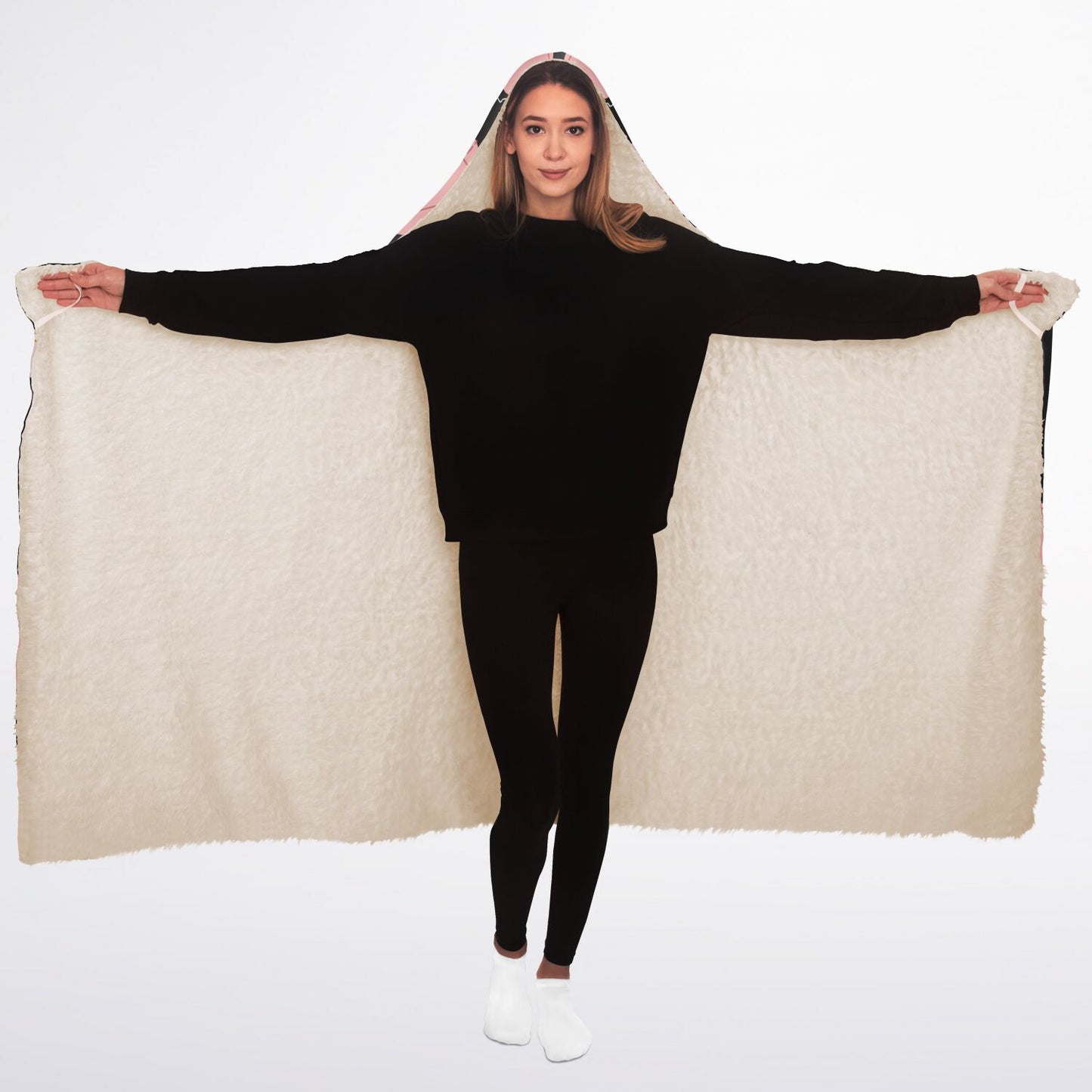 Sherpa-Lined Hooded Blanket - Cosy Nights