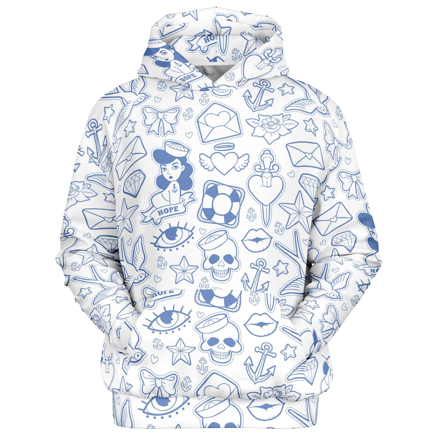 Men's Oversized Graphic Hoodie – Sailor's Creed