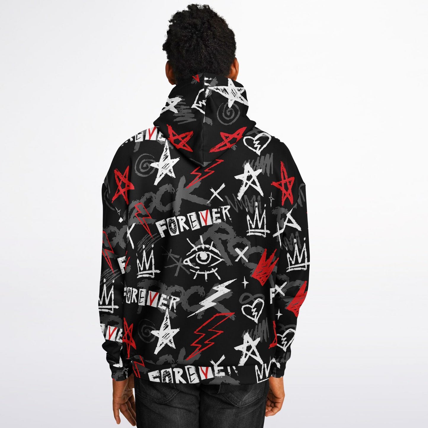 Men's Oversized Graphic Hoodie – Street King