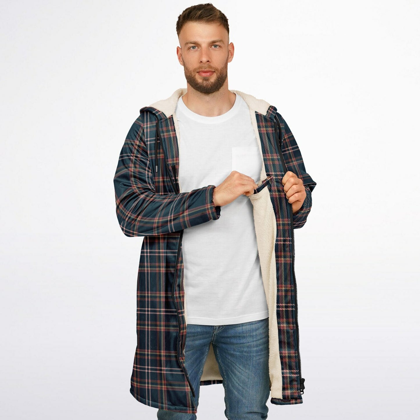 Zipper Cloak - Scottish Tartan