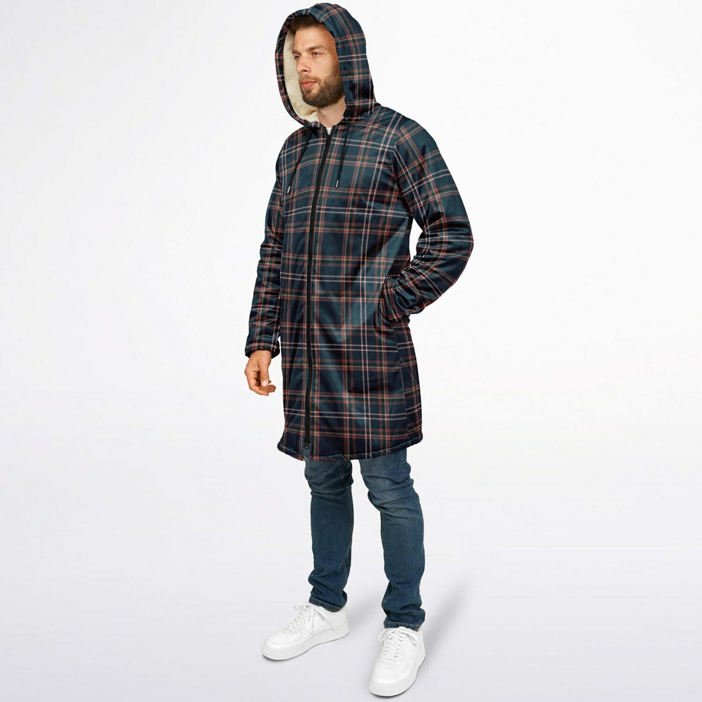 Zipper Cloak - Scottish Tartan