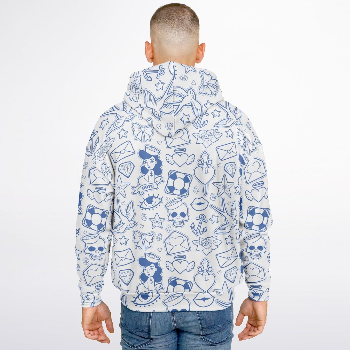 Men's Oversized Graphic Hoodie – Sailor's Creed