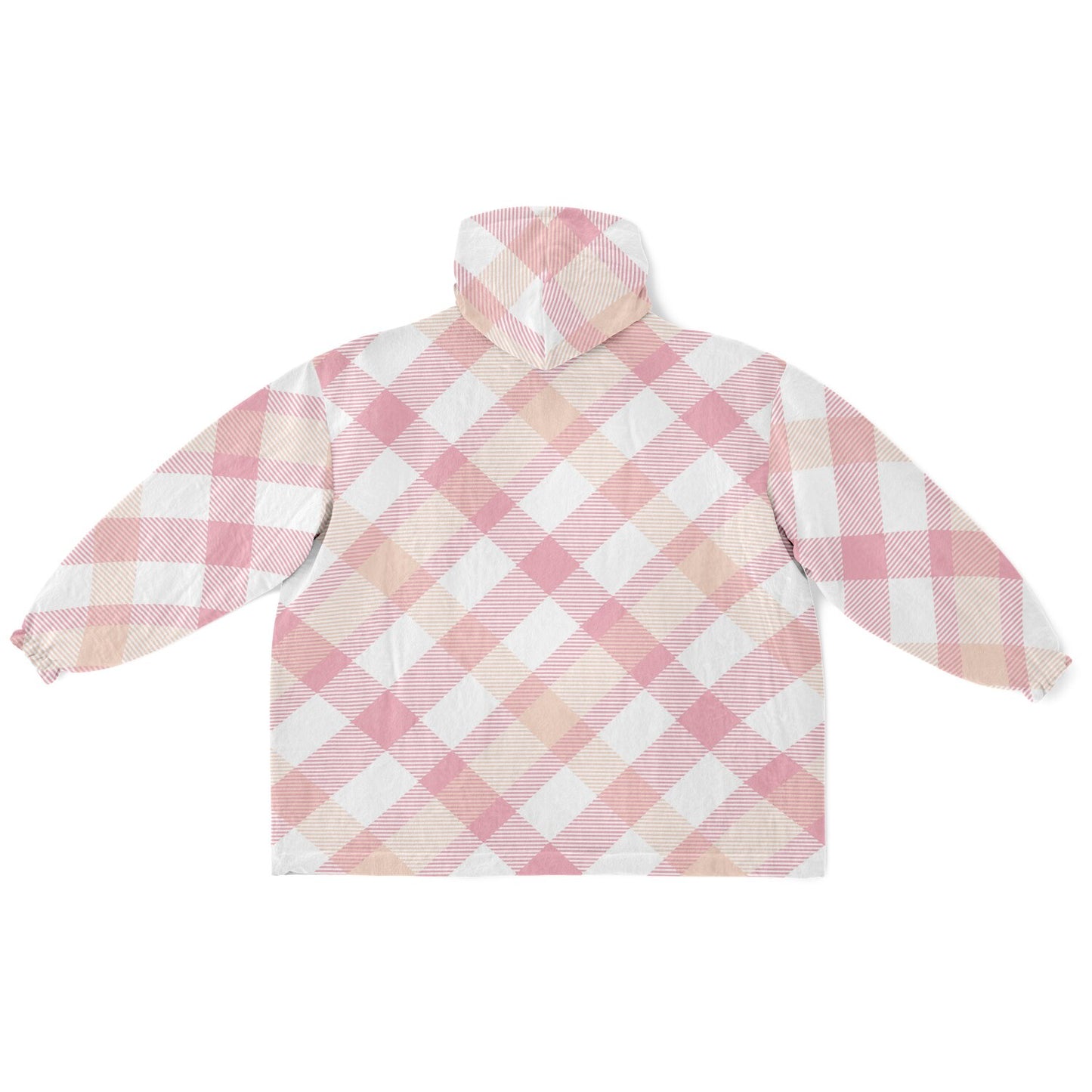 Essential Snug Hoodie - Pink Tartan