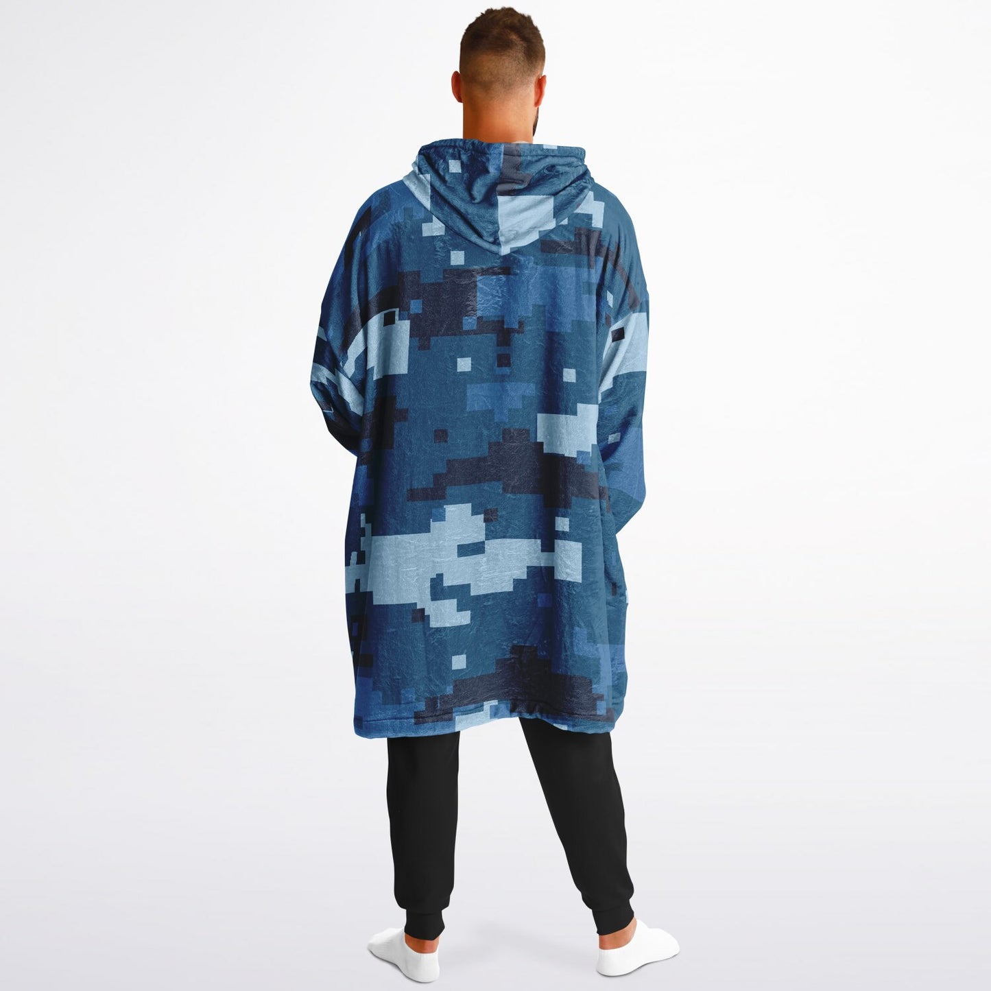 Essential Snug Hoodie - Blue Camo