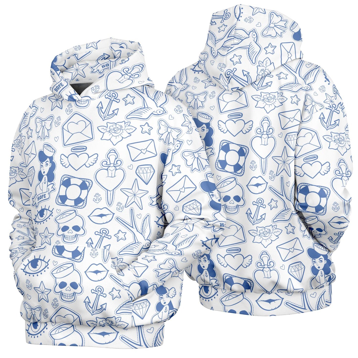 Men's Oversized Graphic Hoodie – Sailor's Creed