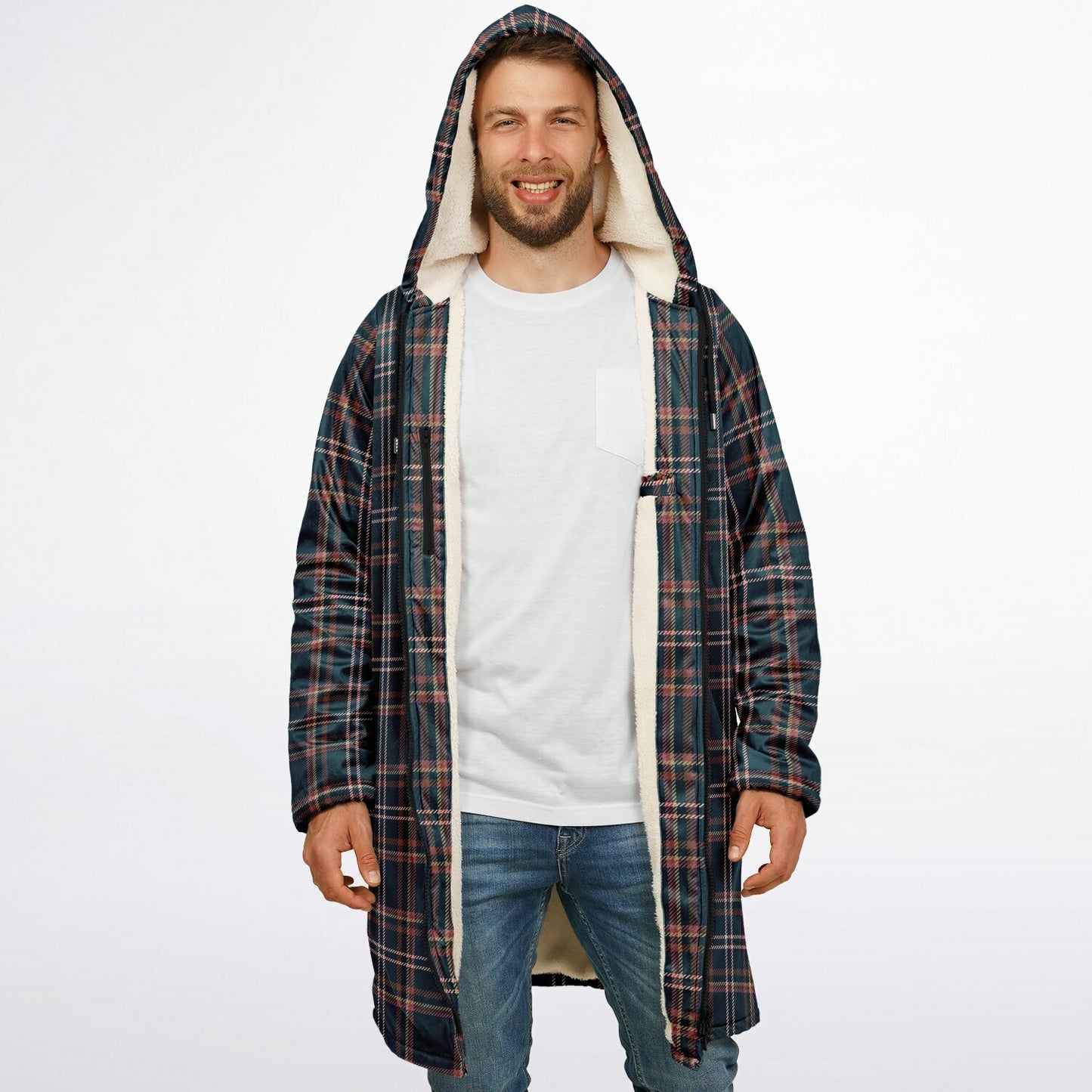 Zipper Cloak - Scottish Tartan