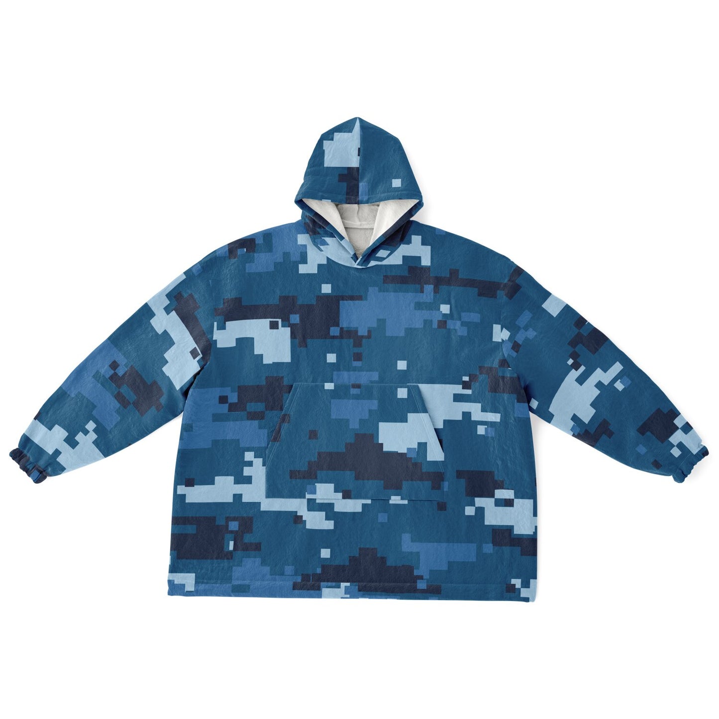 Essential Snug Hoodie - Blue Camo