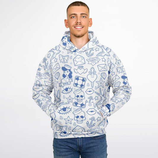 Men's Oversized Graphic Hoodie – Sailor's Creed
