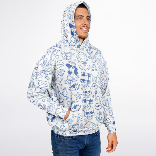 Men's Oversized Graphic Hoodie – Sailor's Creed