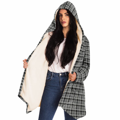 Microfleece Cloak - Floral Plaid