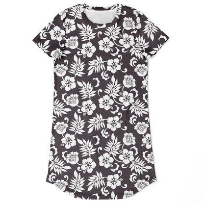 Women's T-Shirt Dress - Floral Classic