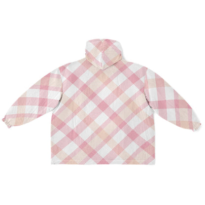 Essential Snug Hoodie - Pink Tartan