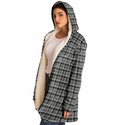Microfleece Cloak - Floral Plaid