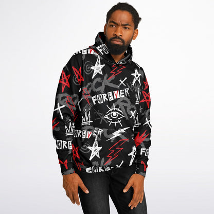 Men's Oversized Graphic Hoodie – Street King