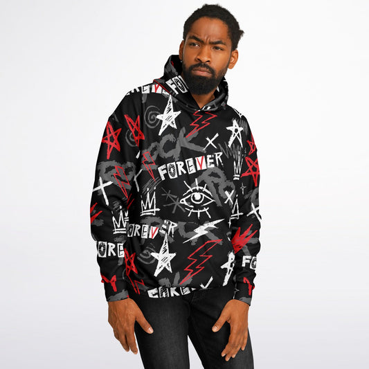 Men's Oversized Graphic Hoodie – Street King