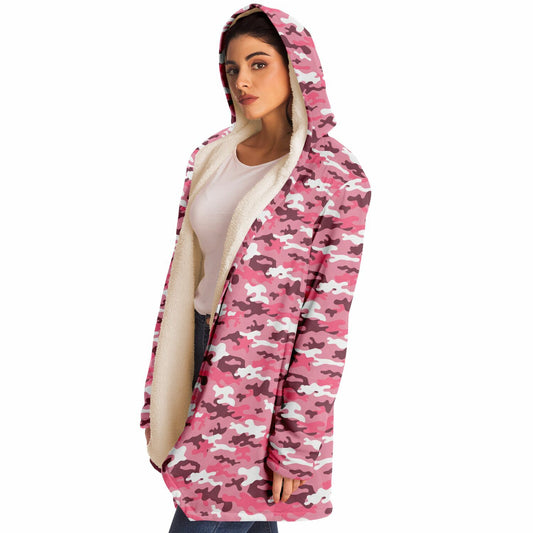 Microfleece Cloak - Pink Camo