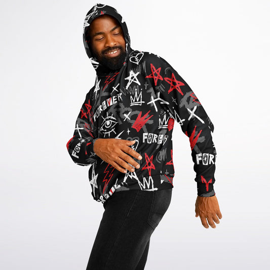 Men's Oversized Graphic Hoodie – Street King