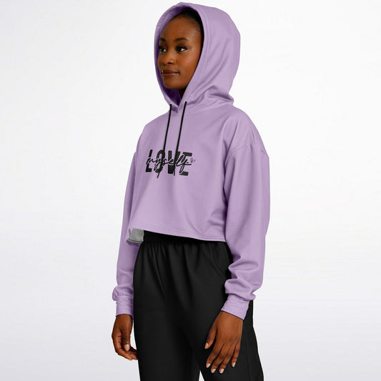 Women's Cropped Dance Hoodie – Self-Love